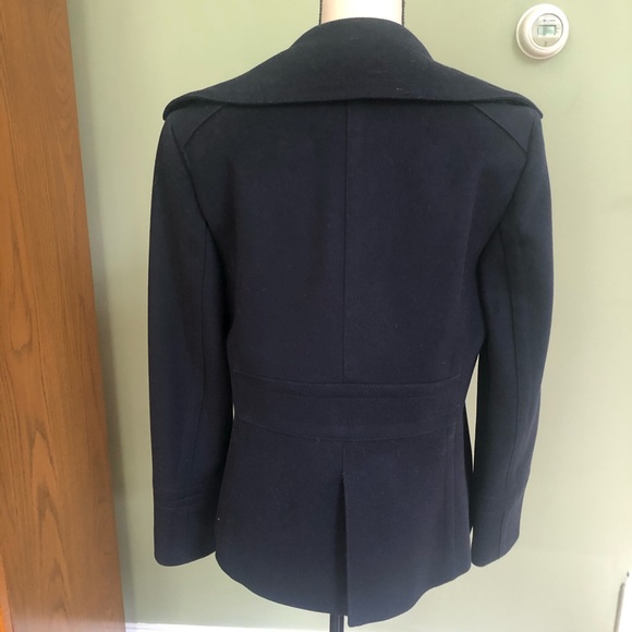 J. crew navy wool jacket, Medium - Picture 4 of 10